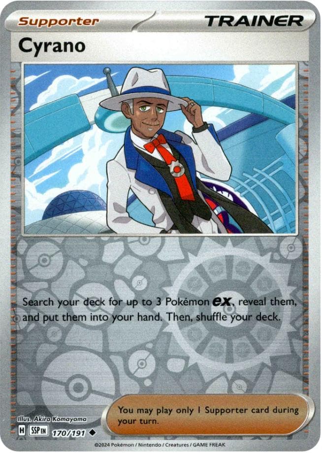 Cyrano [Reverse Holo] #170 — Pokemon Surging Sparks