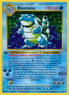 Blastoise #2 — Pokemon Base Set