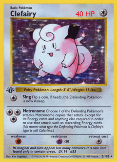 Clefairy #5 — Pokemon Base Set