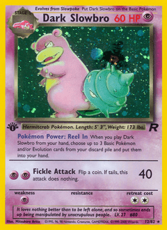 Dark Slowbro #12 — Pokemon Team Rocket