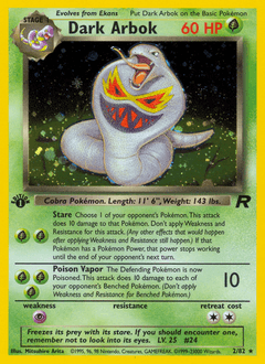Dark Arbok #2 — Pokemon Team Rocket