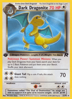 Dark Dragonite #22 — Pokemon Team Rocket
