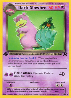 Dark Slowbro #29 — Pokemon Team Rocket