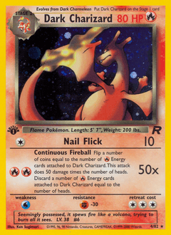 Dark Charizard #4 — Pokemon Team Rocket