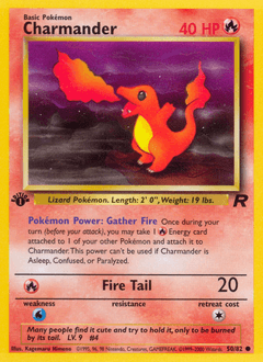 Charmander #50 — Pokemon Team Rocket