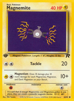 Magnemite #60 — Pokemon Team Rocket