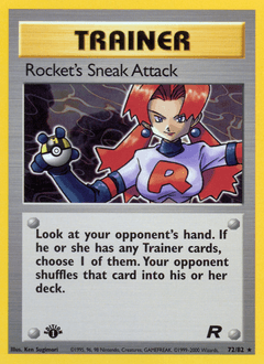 Rocket's Sneak Attack #72 — Pokemon Team Rocket