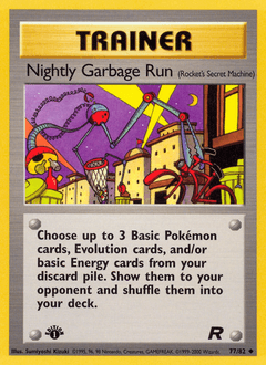 Nightly Garbage Run #77 — Pokemon Team Rocket