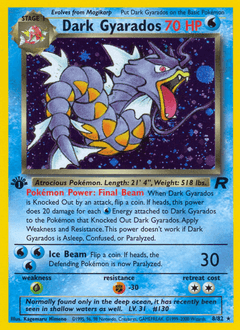 Dark Gyarados #8 — Pokemon Team Rocket