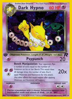 Dark Hypno #9 — Pokemon Team Rocket