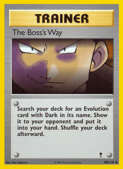 The Boss's Way #105 — Pokemon Legendary Collection