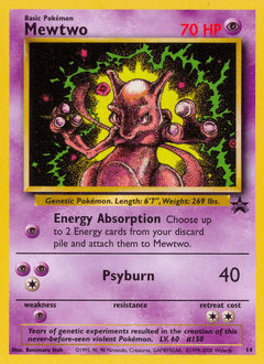 Mewtwo #14 — Pokemon Promo