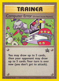 Computer Error #16 — Pokemon Promo