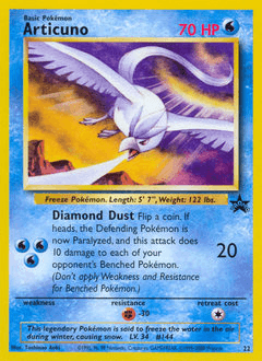 Articuno #22 — Pokemon Promo