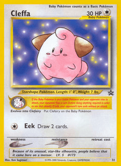 Cleffa #31 — Pokemon Promo