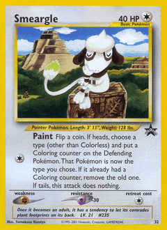 Smeargle #32 — Pokemon Promo
