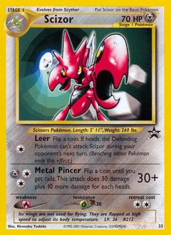 Scizor #33 — Pokemon Promo