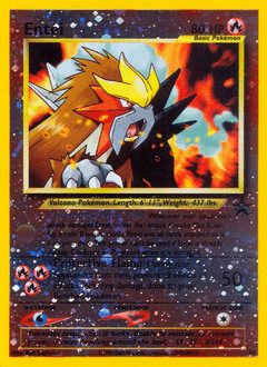 Entei #34 — Pokemon Promo