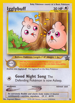 Igglybuff #36 — Pokemon Promo