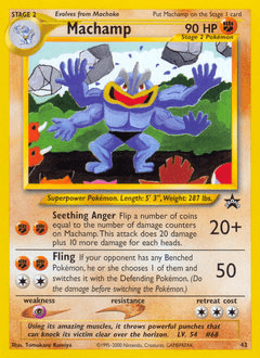 Machamp #43 — Pokemon Promo