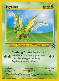 Scyther #45 — Pokemon Promo