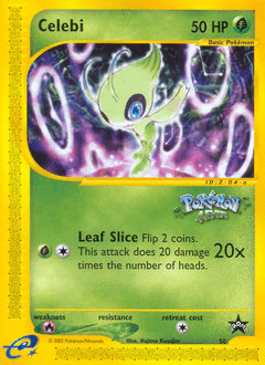 Celebi #50 — Pokemon Promo