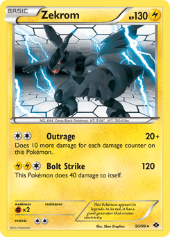 Zekrom #50 — Pokemon Next Destinies