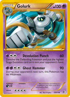 Golurk #150 — Pokemon Boundaries Crossed