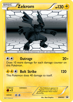 Zekrom #BW005 — Pokemon Promo