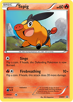 Tepig #BW07 — Pokemon Promo