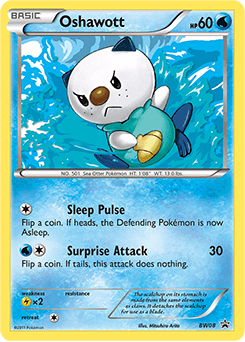 Oshawott #BW08 — Pokemon Promo