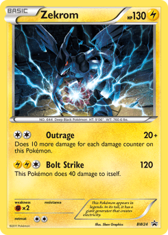 Zekrom #BW24 — Pokemon Promo