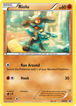 Riolu #BW33 — Pokemon Promo