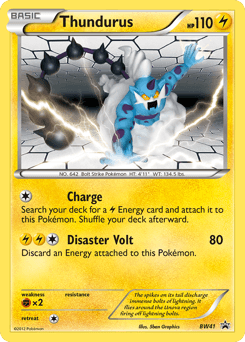 Thundurus #BW41 — Pokemon Promo