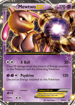 Mewtwo EX #BW45 — Pokemon Promo