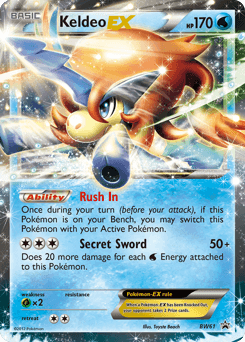 Keldeo EX #BW61 — Pokemon Promo