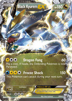 Black Kyurem EX #BW62 — Pokemon Promo