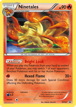 Ninetales #BW66 — Pokemon Promo