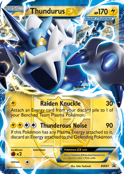 Thundurus EX #BW81 — Pokemon Promo