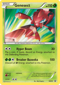 Genesect #BW99 — Pokemon Promo