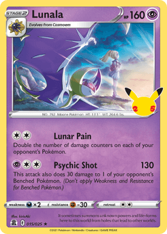 Lunala #15 — Pokemon Celebrations