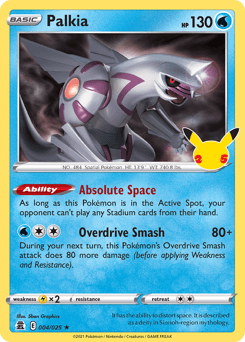 Palkia #4 — Pokemon Celebrations