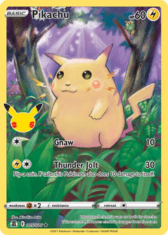 Pikachu #5 — Pokemon Celebrations