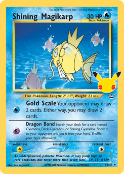 Shining Magikarp #66 — Pokemon Celebrations