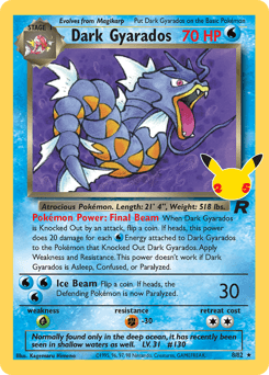 Dark Gyarados #8 — Pokemon Celebrations