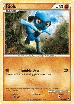Riolu #50 — Pokemon Call of Legends