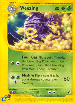 Weezing #70 — Pokemon Expedition
