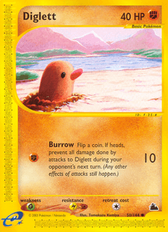 Diglett #50 — Pokemon Skyridge