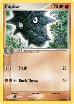 Pupitar #70 — Pokemon Unseen Forces