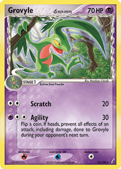 Grovyle #19 — Pokemon Crystal Guardians